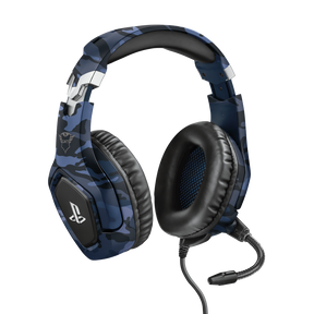 Casti cu microfon Trust GXT 488 FORZE-B GAMING HEADSET PS4, albastru