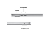 MacBook Air 13.6" Retina/Apple M5 (CPU 10-core, GPU 10- core,NeuralEngine16-core)/24GB/512GB - Silver - US KB 2026 (CTO from MDH74RO/A)