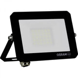 Proiector LED OSRAM FLOODLIGHT LUX, 20W, 220-240V, 1800 lm, lumina neutra(4000K), IP65, 12.4x3x9.9cm, aluminiu, Negru