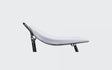 Sa banana Strada Mini, HL-2002, 18-3/4"x5-1/2",  Spuma cu desitate mare, Alb