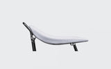 Sa banana Strada Mini, HL-2002, 18-3/4"x5-1/2",  Spuma cu desitate mare, Alb