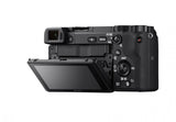 Kit SONY Alpha A6400 Mirrorless 24.2MP, ISO 32000 (Extins: 102400), 1/4000s, 4K @30fps, SD/SDHC/SDXC, Rafala 11cps, WiFi/Bluetooth/NFC, Senzor APS-C, Montura Sony E, Obiectiv 16-50mm, F3.5-5.6