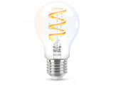 Bec LED RGB inteligent WiZ Connected Filament Clear A60, Wi-Fi, E27,6.3W (40W), 470 lm, lumina alba si color (2200-6500K), compatibil GoogleAssistant/Alexa/Siri