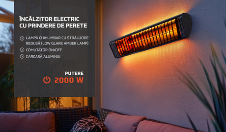 HEINNER Incalzitor electric cu prindere de perete 2000W