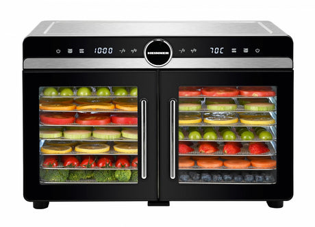 DESHIDRATOR FRUCTE SI LEGUME HEINNER DUALDRY ELITE HFD-KDDB1400BKSS