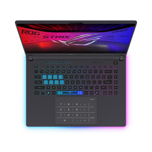 Notebook Gaming ASUS ROG Strix G18 (2025), cu procesor Intel Core Ultra 9 275HX, 18'' IPS, 32 GB DDR5, 2 TB SSD, NVIDIA GeForce RTX 5080, 16 GB GDDR7, Fr OS