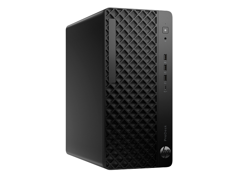 Desktop Business HP ProDesk 4 G1i Tower cu procesor Intel Core Ultra 5 235 pana la 5.0 GHz, 16 GB DDR5, 512GB SSD, Intel Integrated Graphics, Windows 11 Pro, Black, 3 ani Garantie