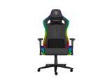 Scaun gaming Genesis TRIT 660, material textil, iluminare RGB, suporta pana la 150 kg, inaltime reglabila, spatar ajustabil, gri