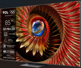 Televizor TCL Mini LED 85Q8C, 215 cm, Smart Google TV, 4K Ultra HD, (Model 2025)