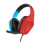 Casti cu fir GXT 416S Zirox Nintendo Switch, cu microfon, interfata 3.5mm, frecventa raspuns 20 Hz - 20.000 Hz, sensibilitate 90 dB, multicolor