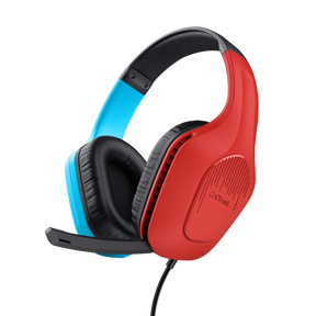 Casti cu fir GXT 416S Zirox Nintendo Switch, cu microfon, interfata 3.5mm, frecventa raspuns 20 Hz - 20.000 Hz, sensibilitate 90 dB, multicolor