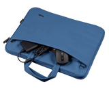 Geanta laptop Trust Bologna Eco 16", albastru