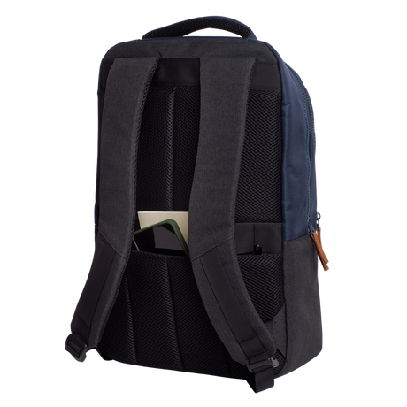 Rucsac laptop Trust Lisboa pentru laptop-uri cu diagonala de 16", material POM, RPET Polyester, RPET twill polyester, volum 23 L, albastru