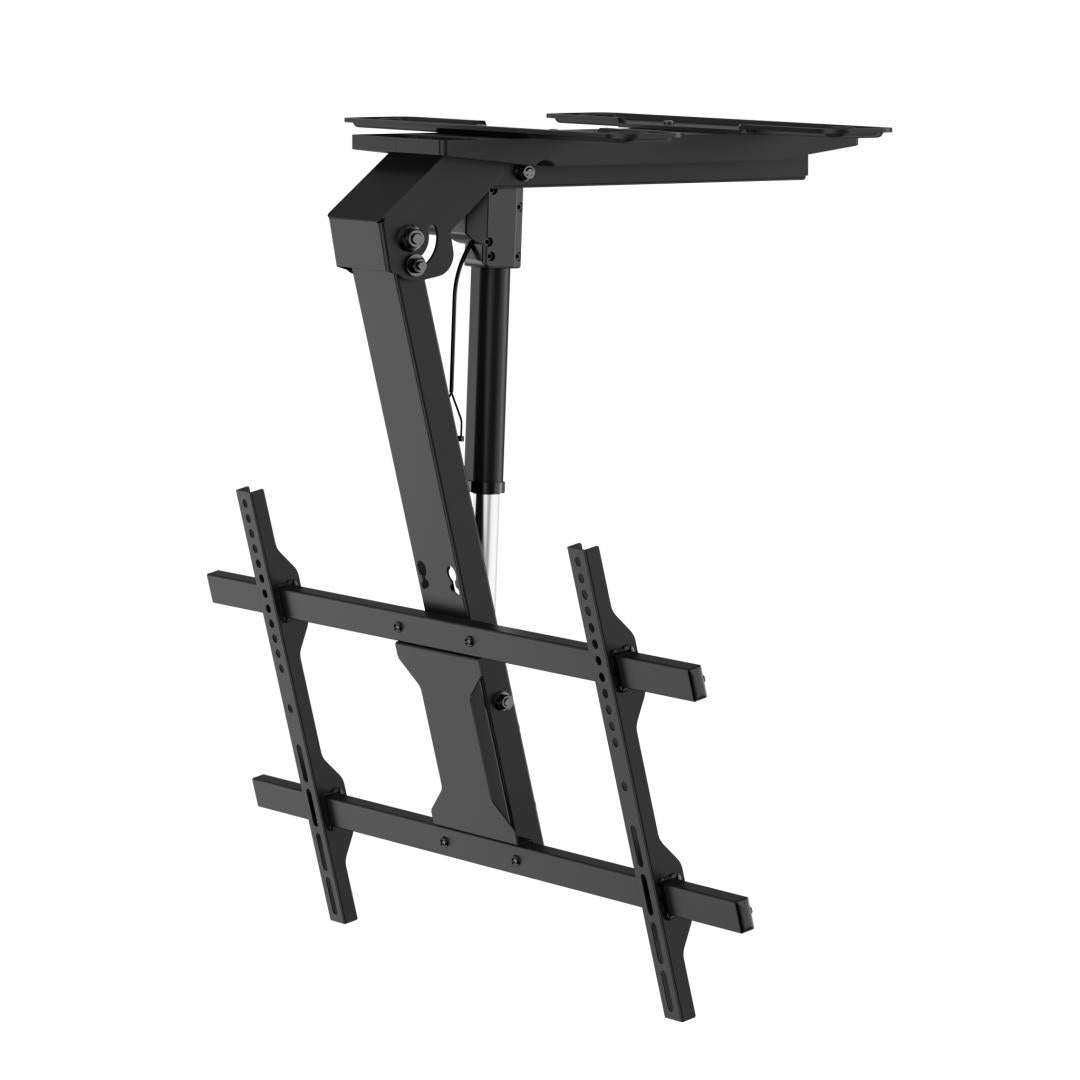 Suport TV Motorizat Serioux 43-86" 45kg compatibilitate dimensiune ecran 43"-86" VESA  200x100 - 800x400, greutate maxima suportata 45kg  Tilt 0~-80° Screen Level +2°~-2°