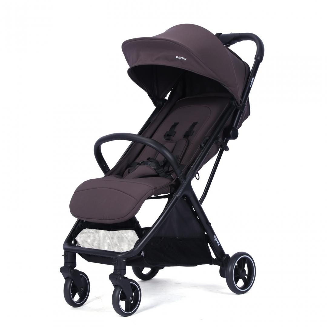 Carucior sport U-Grow autofold, 0-48 luni, gri