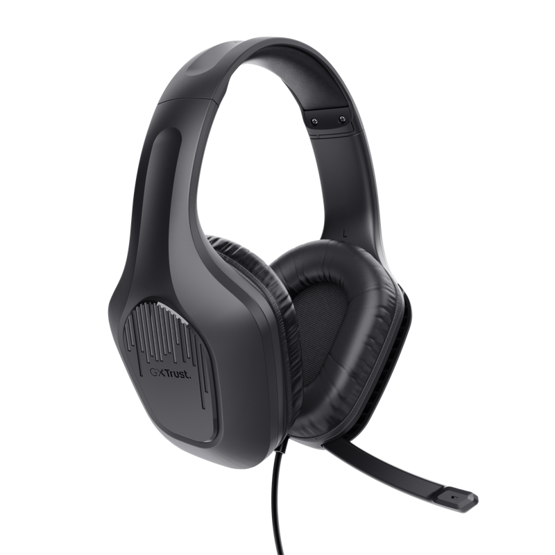 Casti gaming Trust GXT 415 Zirox cu fir, negru