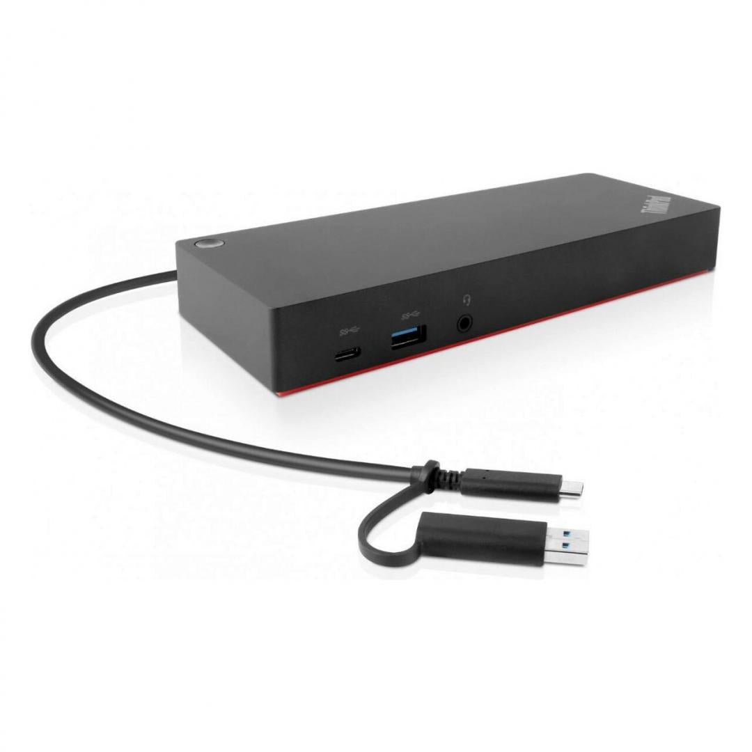Docking station Lenovo ThinkPad Hybrid USB-C with USB-A Dock, USB Type-C, 135W, Negru, 3 ani Garantie