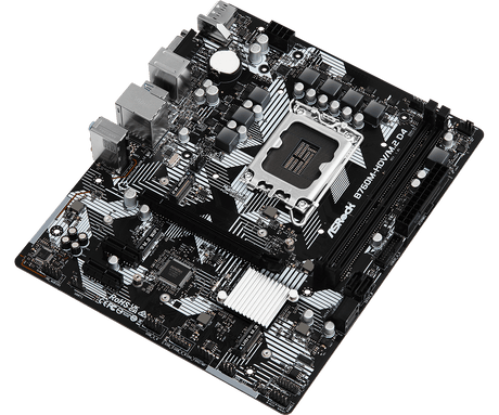 Placa de baza Asrock B760M-HDV/M.2 DDR4, 2x DDR4