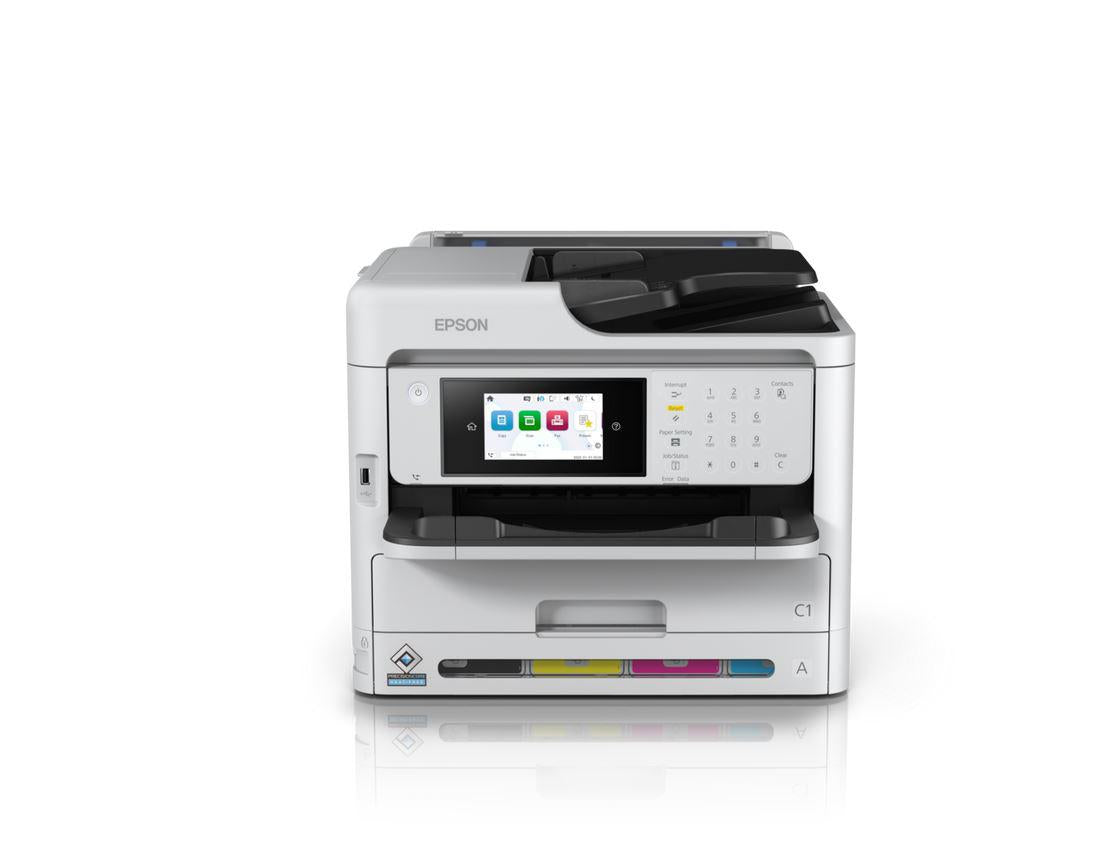 Multifunctional inkjet EPSON WorkForce Pro WF-C5890DWF, format A4, Color, Duplex, USB + LAN + Wi-Fi