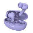 Casti Trust Yavi earbuds BT, frecventa raspuns 20 Hz - 20.000 Hz, mov
