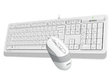 KIT A4TECH F1010-W WHITE USB