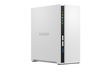 NAS QNAP 233 2-Bay, CPU ARM 2.0GHz Quad core, RAM 2GB, HDD 2.5"/3.5" SATA 6Gbps (neincluse), LAN: 1 GigaLan, USB3.2 Gen1: 1 USB2.0: 1, tower, adaptor alimentare, garantie 2 ani