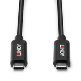 Lindy Cablu USB 3.2 Gen 2 C/C Activ, negru