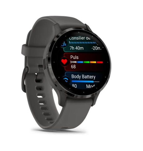 Ceas Garmin Venu 3S Pebble Gray Slate