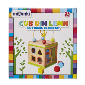 CUB DIN LEMN CU FORME DE SORTAT