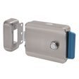Yala electromagnetica aplicabila cu memorie mecanica. Montare universala: stanga sau dreapta. Deschidere: butuc cu 3 chei in exterior/buton in interior (deschidere manuala sau electrica 12V). Material: inox, SX-09