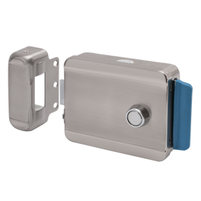Yala electromagnetica aplicabila cu memorie mecanica. Montare universala: stanga sau dreapta. Deschidere: butuc cu 3 chei in exterior/buton in interior (deschidere manuala sau electrica 12V). Material: inox, SX-09
