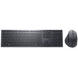 Kit Wireless tastatura si mouse Dell KM900, taste numerice, Gri