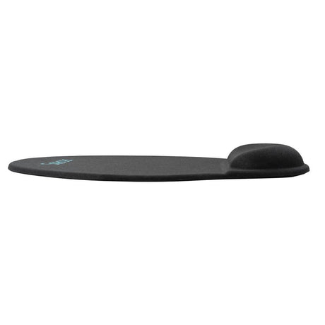 Mousepad Spacer, suport incheietura cu gel, cauciuc si material textil, 240 x 220 mm, negru