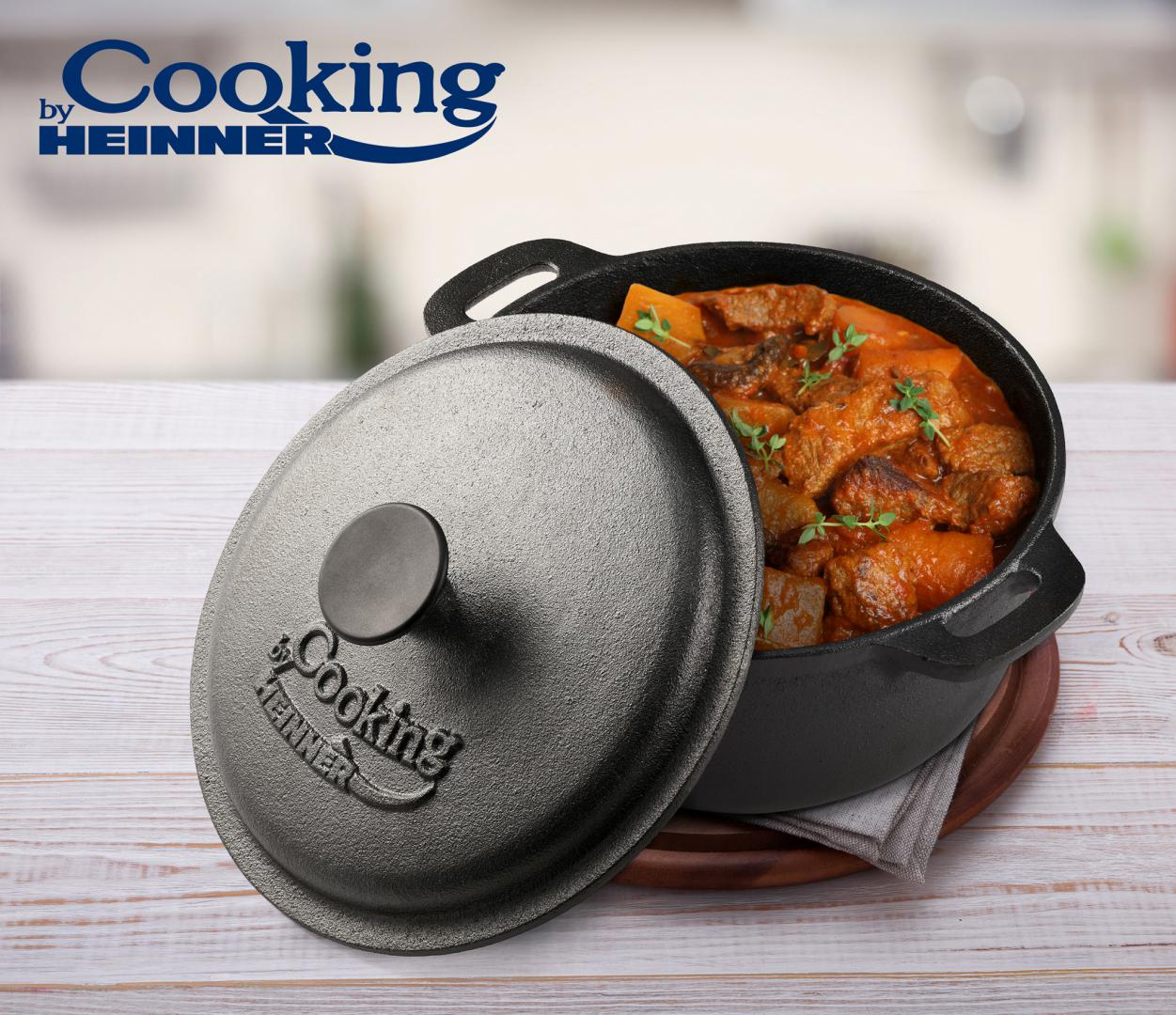 SEMIOALA FONTA PURA+CAPAC 24x10.8CM,3.8L,  COOKING  BY HEINNER