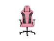 Scaun gaming Genesis Nitro 720, piele ecologica, reglabil pe inaltime, suporta pana la 150 kg, inaltime reglabila 46.5 - 53.5 cm, spatar ajustabil 135°, dimensiuni roti 60mm,  negru/roz