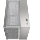 Carcasa CORSAIR 2500X Micro ATX Dual Chamber White/Satin Gray Aluminium