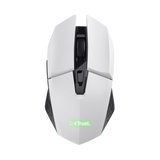 Mouse Trust GXT110W Felox cu fir,  4800 DPI, alb