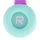 PowerLocus Casti pentru copii, Wireless, P1 Teal Purple