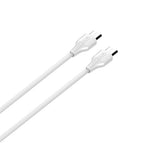 Cablu Serioux TYPE-C - TYPE-C 2M 60W.Lungime: 200 cm, Ieșire: 65W, tip cablu: USB-C la USB-C, culoare: Alb , funcție: încărcare și sincronizare