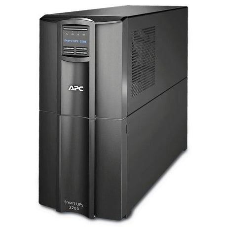 UPS APC Smart-UPS SMT line-interactive / sinusoidala 2200VA / 1980W 8conectori C13 1 conectori C19, baterie RBC55, optional extinder egarantie cu 1/3 ani (WBEXTWAR1YR-SP-03/WBEXTWAR3YR-SP-03),3 ani garantie echipament si 2 ani garantie baterie