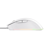 Mouse Trust GXT924W YBAR+ 25600 DPI, alb