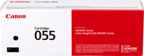 Toner Canon CRG055 black, capacitate 2.3k pagini, pentru LBP66x, MF74x.