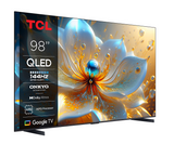 Televizor TCL QLED 98P89K, 248 cm, Smart Google TV, 4K Ultra HD, 144Hz, Onkyo