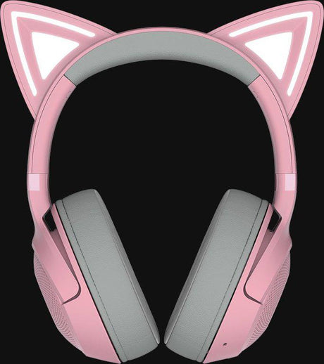 Casti Razer Kraken Kitty V2 Bluetooth 5.2Quartz Edition