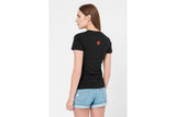 TSHIRT CASUAL F BICICLETA COLOR BLACK-S