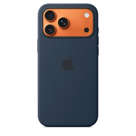 iPhone 17 Pro Max Silicone Case with MagSafe – Midnight