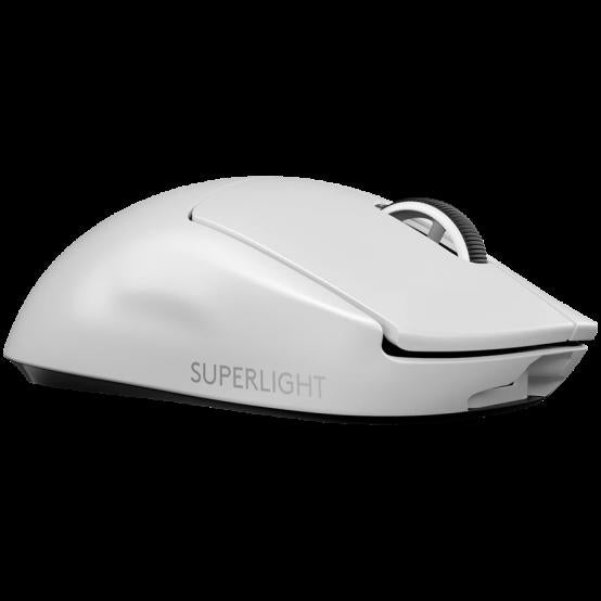 Mouse Logitech G PRO X Superlight 2, optic, rezolutie maxima 32000 DPI, Senzor optic HERO 25K, alb