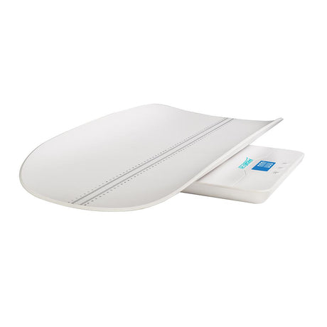 Cantar digital corporal 2in1 pentru bebe si mama, U-Grow, Display LED, Auto off, Functie Tara, 100kg, Alb