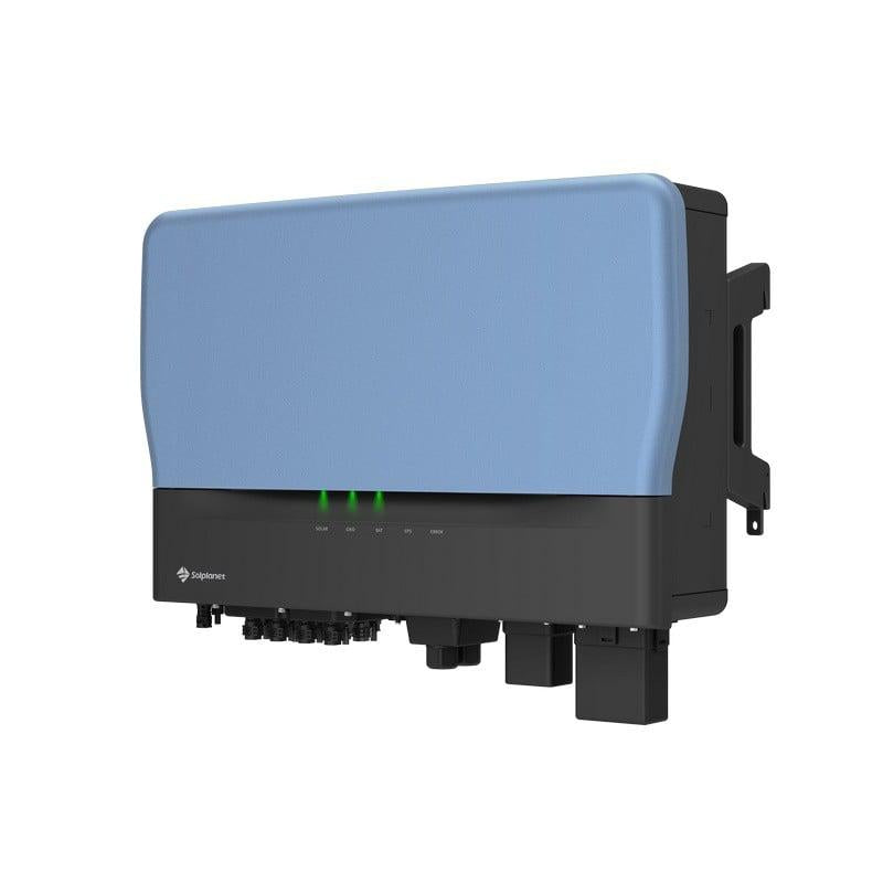 Solplanet hybrid inverter ASW015K-TH, 15kW, 3P, 4 MPPT, w/Ai-Dongle LAN/WLAN, 4*20A, DC /SPD, AC w/MOV, DC w/SUNCLIX, AC Grid w/CNNT,AC EPS w/Handa, Morandi Blue