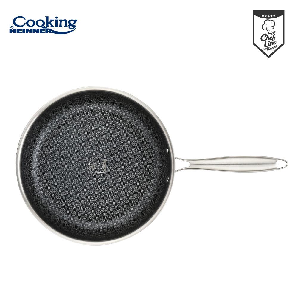 TIGAIE INOX IN 3 STRATURI 24X4.5 CM, TITANIUM3, COOKING BY HEINNER